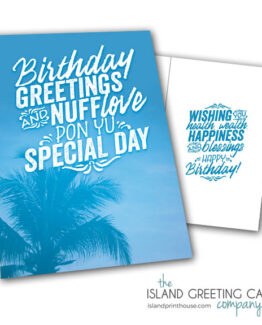Birthday Greetings Jamaican Birthday Card