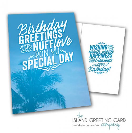 Birthday Greetings Jamaican Birthday Card