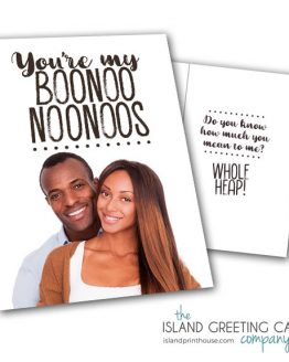 Jamaican Boonoonoonoos Love Greeting Card