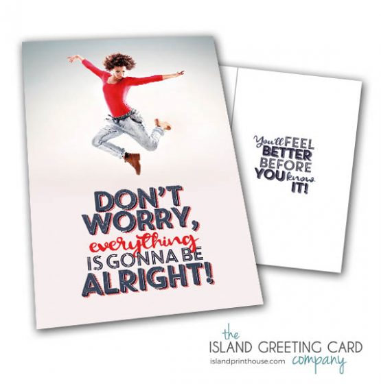 Feel Better Jamaican Greeting Card